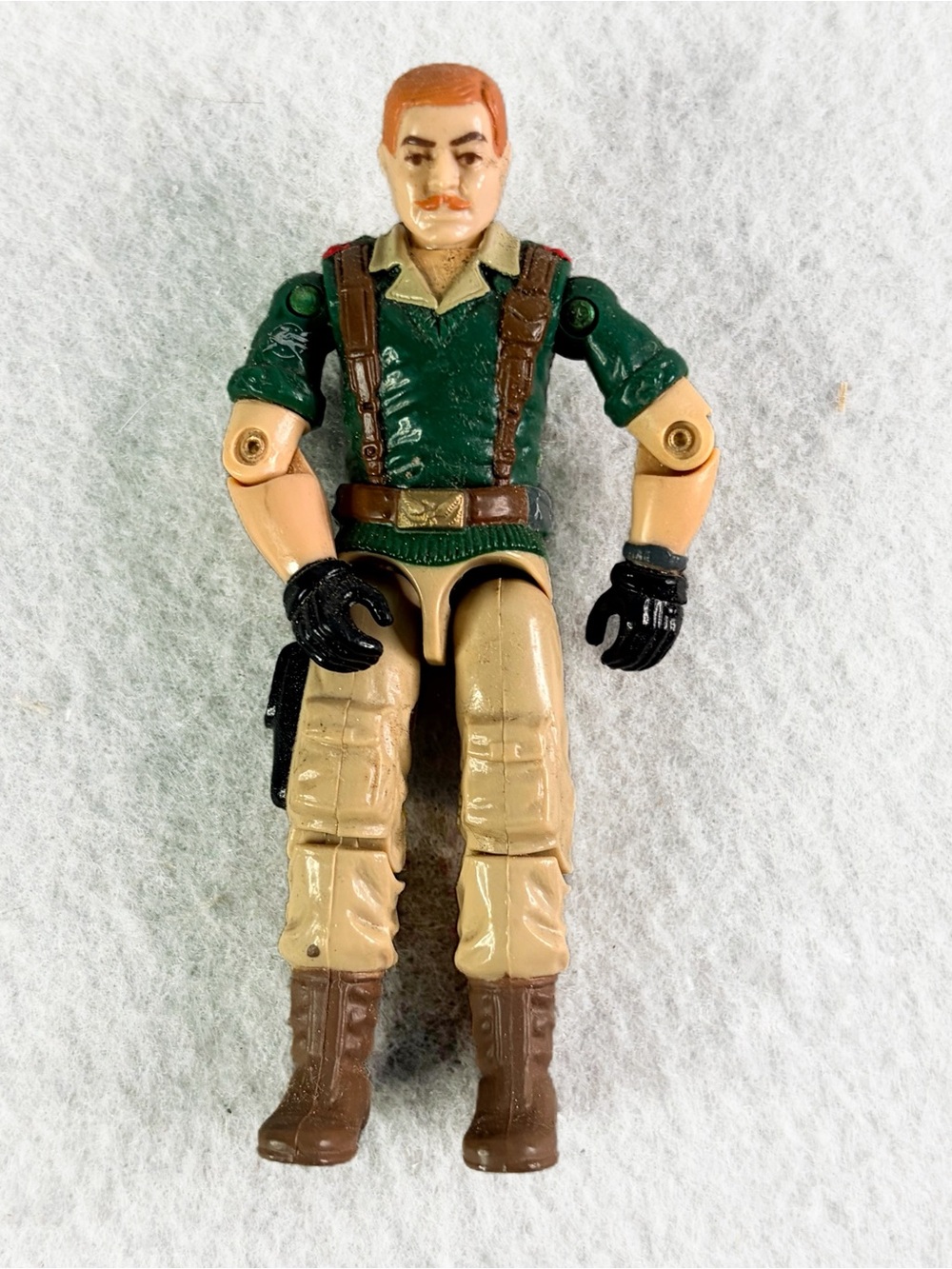 Vintage Hasbro GI Joe 1985 Crankcase Figure 4 Inches